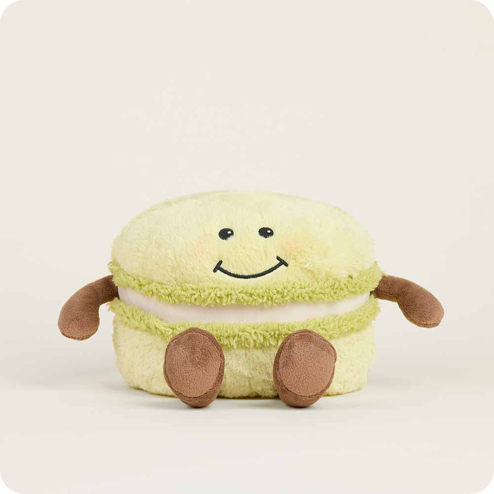 Image 97: Microwavable Green Macaroon Stuffed Animal Warmies