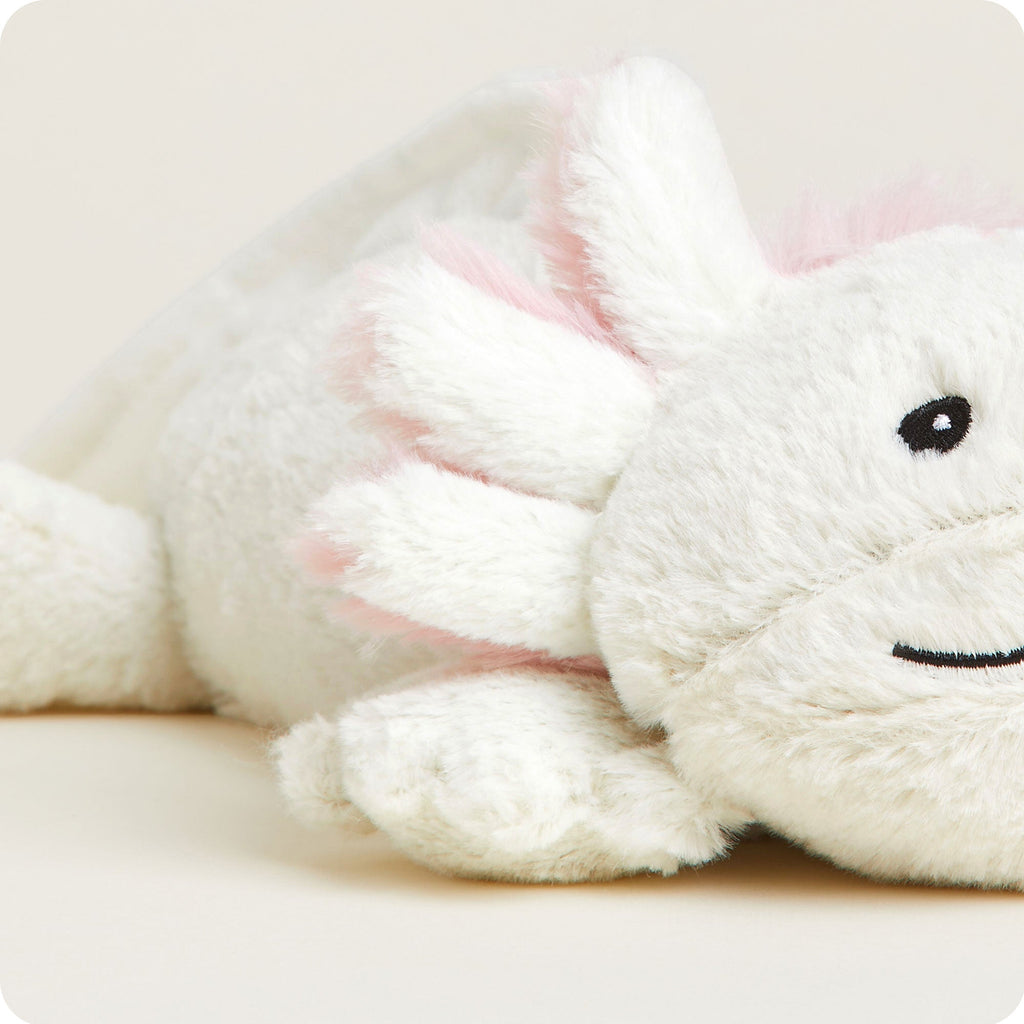 Image 109: Soft Warm Weighted Axolotl Plush Warmies