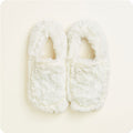 Image 92: Microwavable Cream Warmies Slippers - Warmies USA