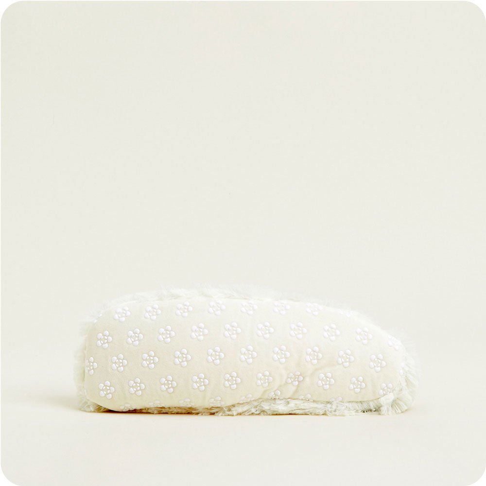 Image 97: Step into comfort with Microwavable Cream Warmies Slippers.