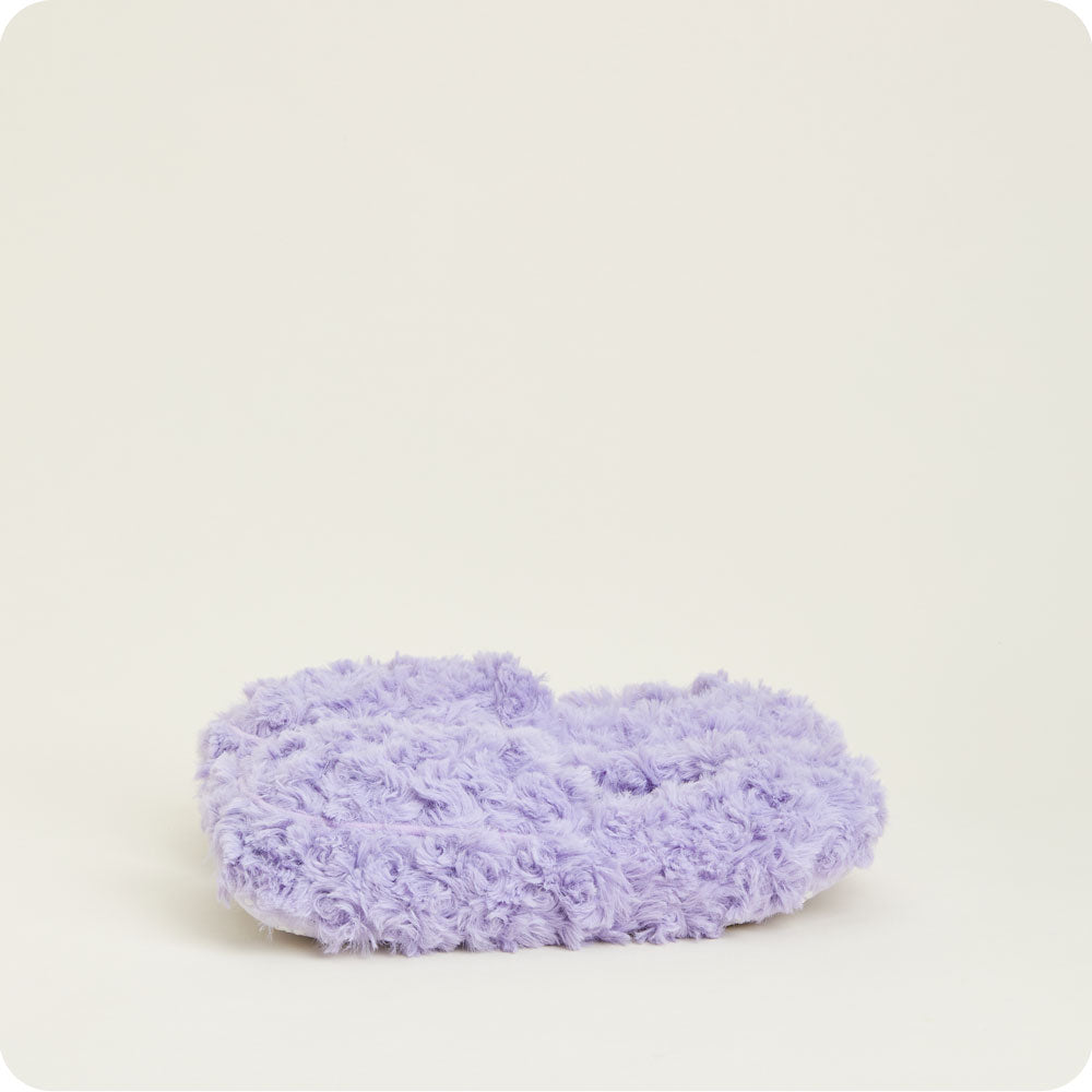 Image 95: Soft Curly Purple Warmies Slippers - Warmies USA