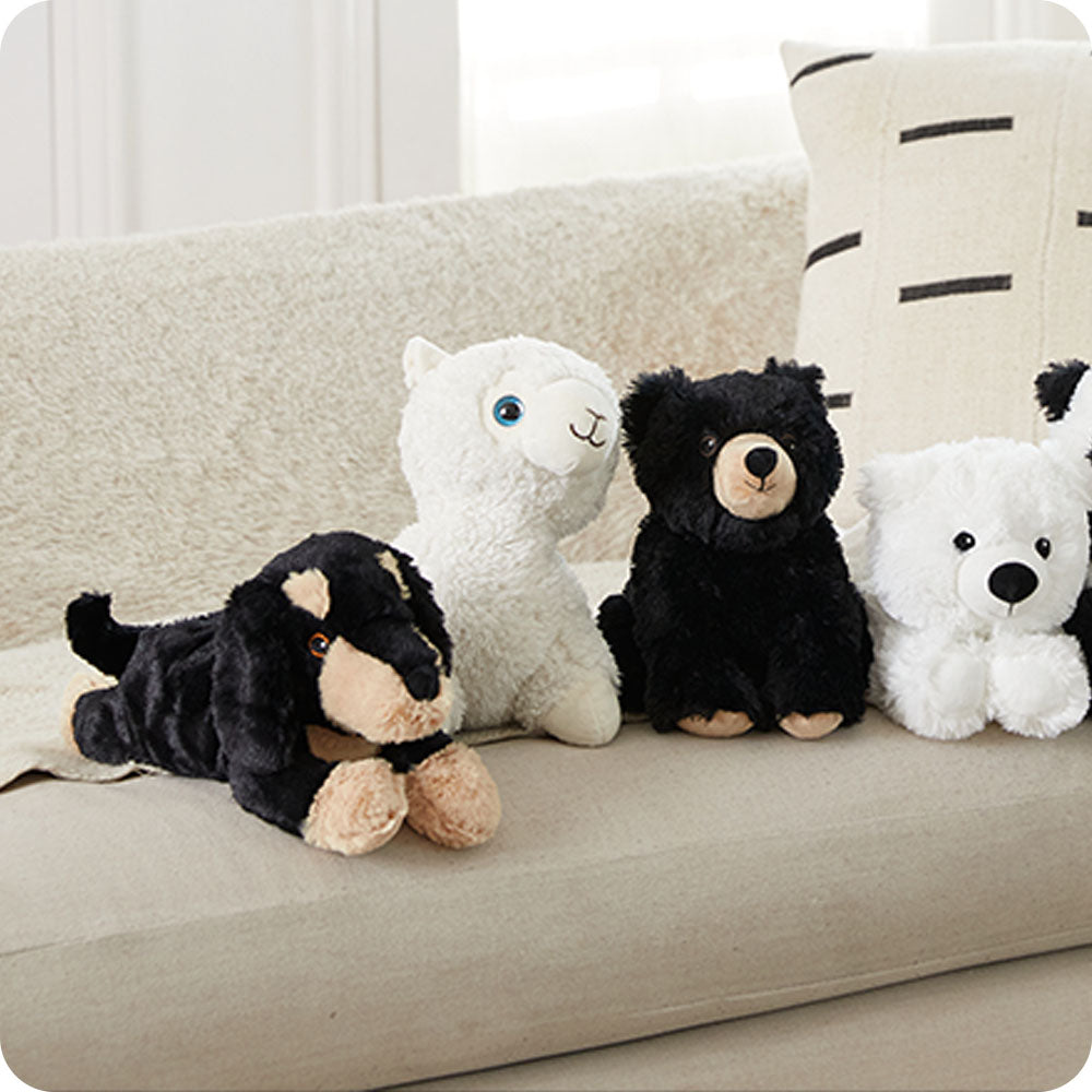 Image 103: Dachshund stuffed animal on the couch