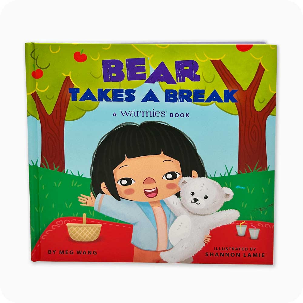 Image 96: Bear Takes a Break Book - Warmies USA