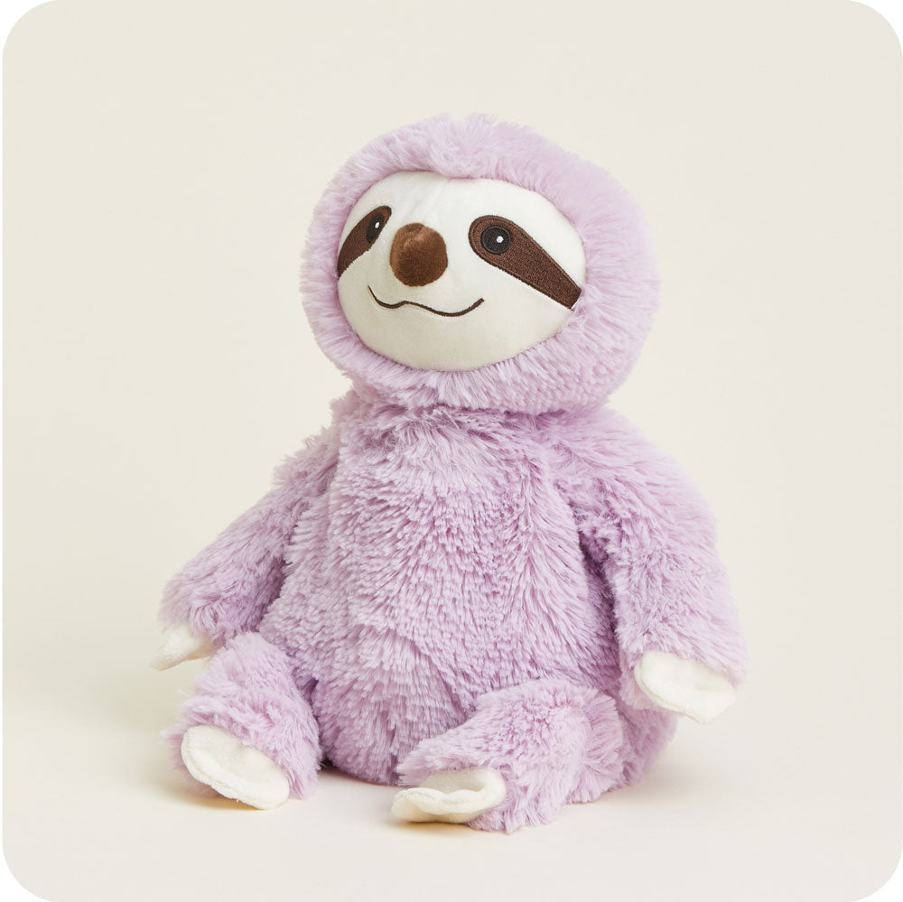 Image 108: Heated Purple Sloth Plush Warmies