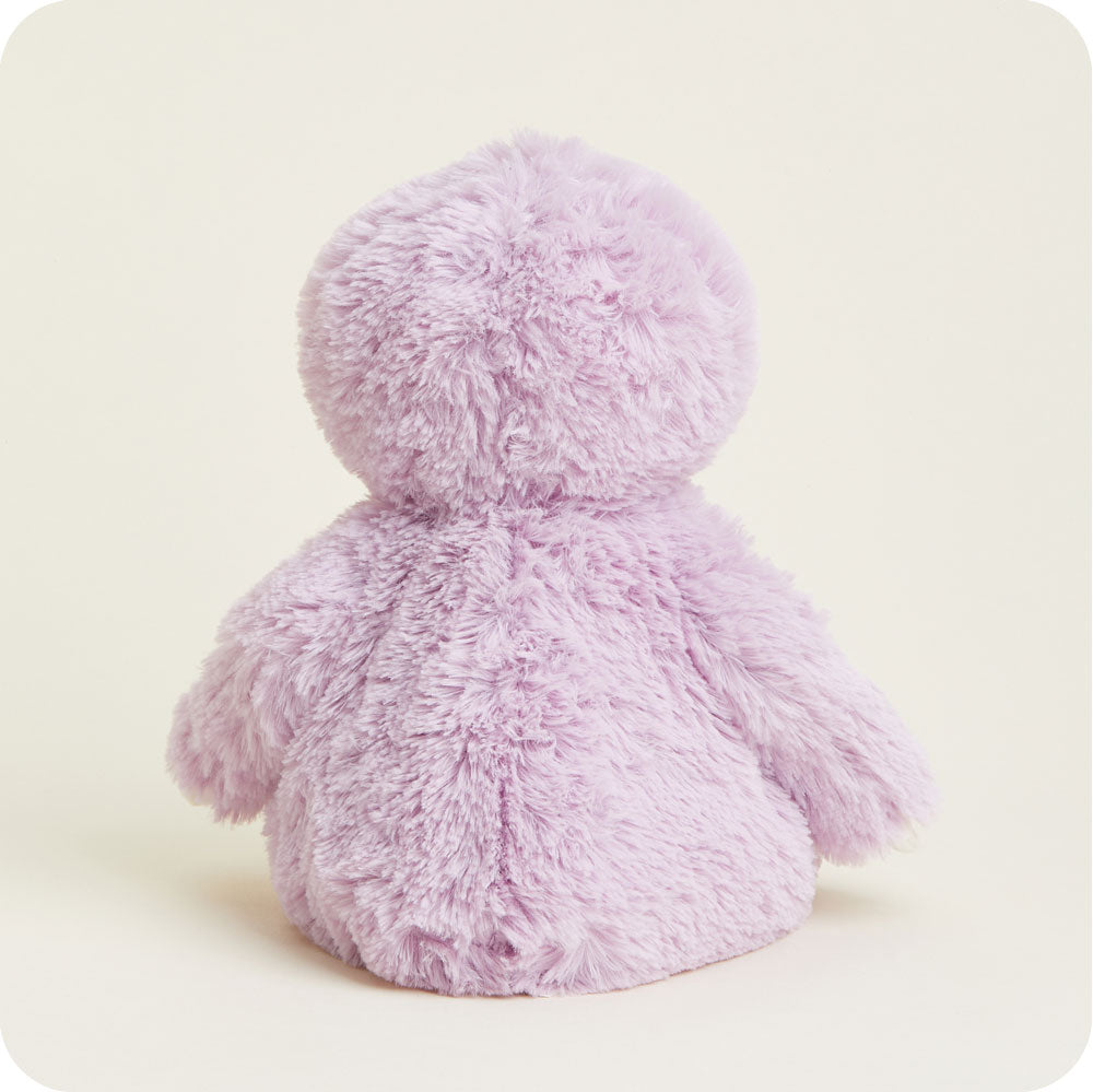 Image 109: Soft Warm Weighted Purple Sloth Plush Warmies