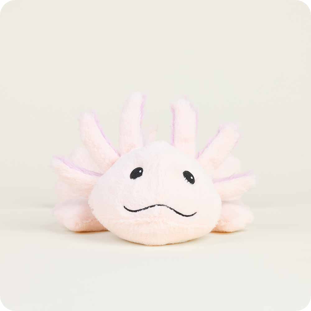 Image 97: Microwavable Pink Axolotl Stuffed Animal Warmies