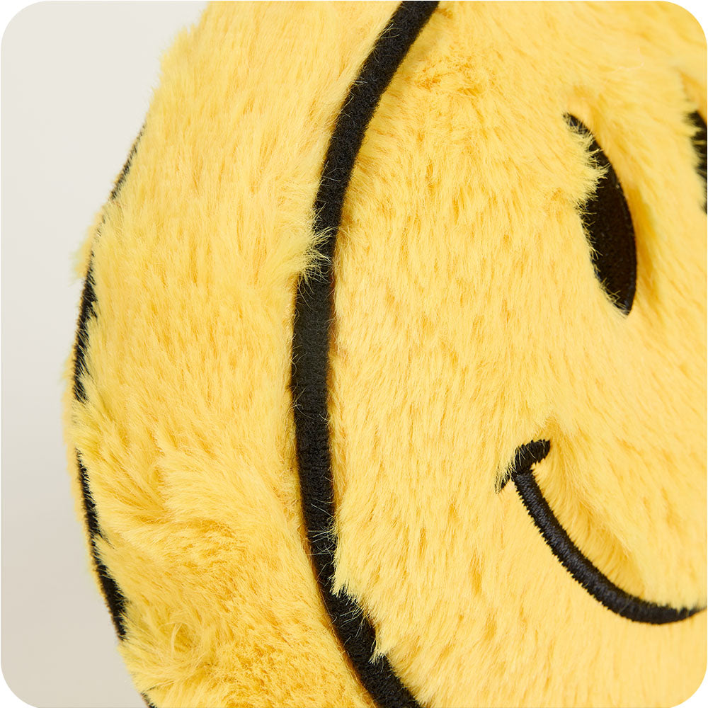 Image 104: Cute Weighted Lavender Scented Smiley Face Plush Stuffed Animal Heating Pad Warmies Junior