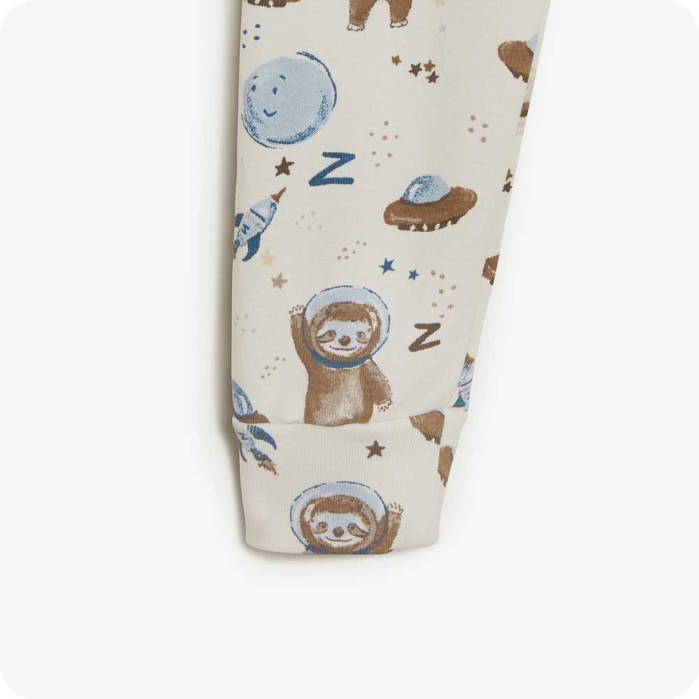 Image 88: Slow and Snug Sloth Pajamas Kids - Warmies