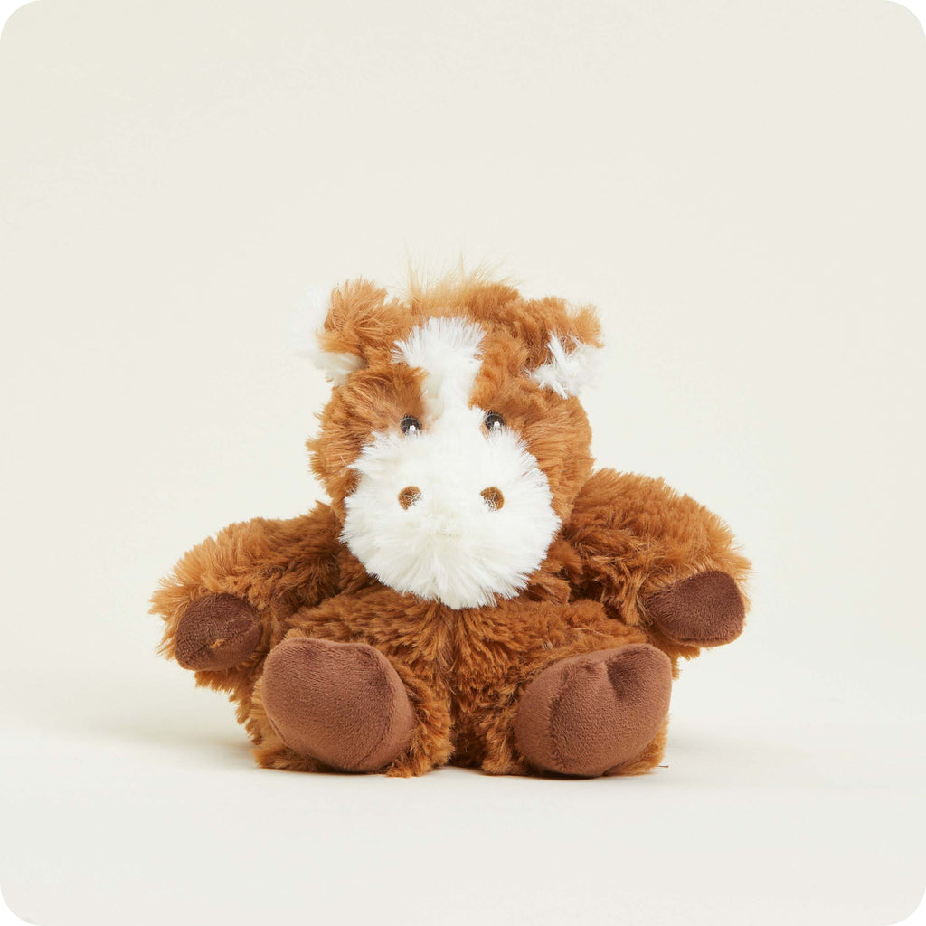 Image 96: Microwavable Horse Stuffed Animal Warmies Junior