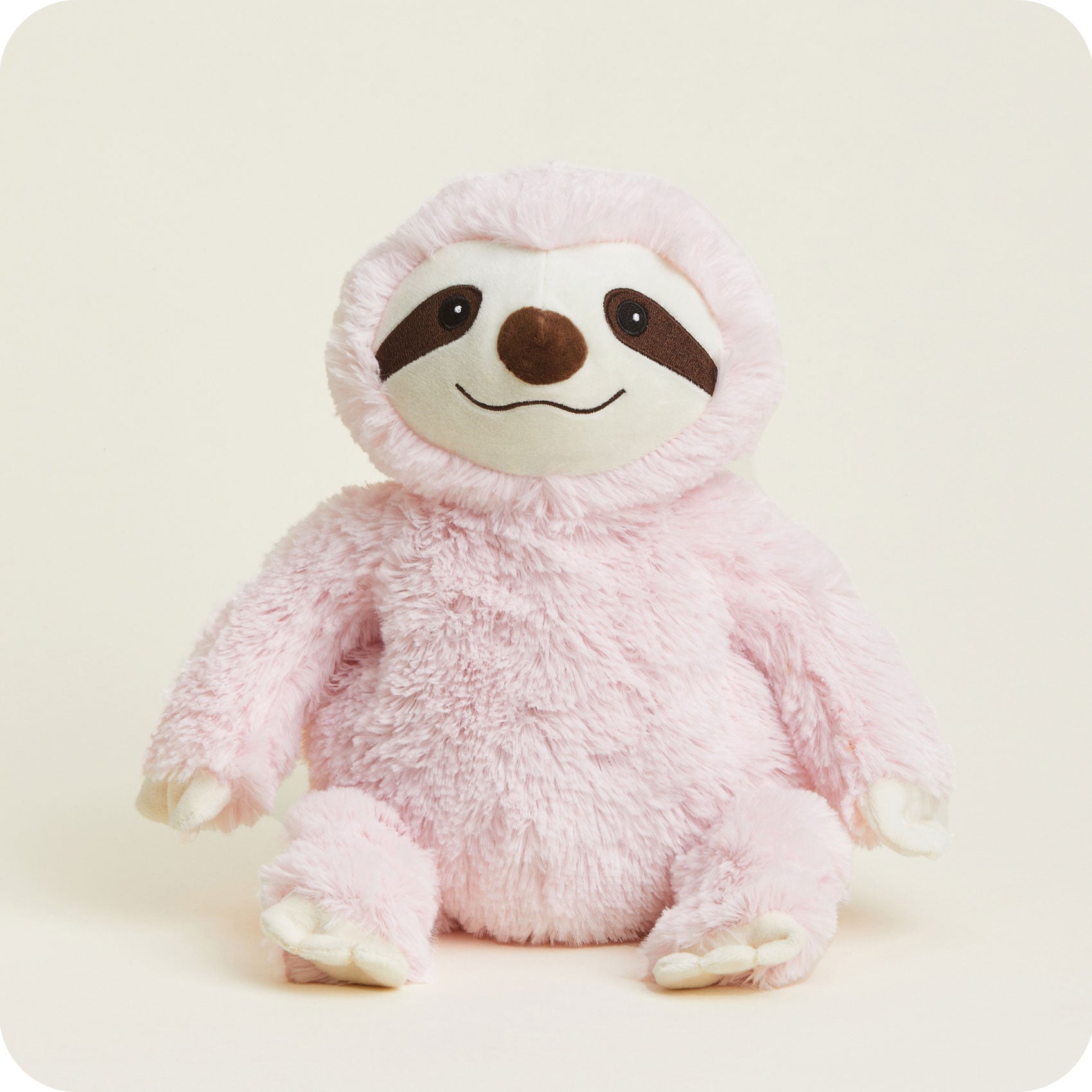 Image 101: Microwavable Pink Sloth Stuffed Animal Warmies