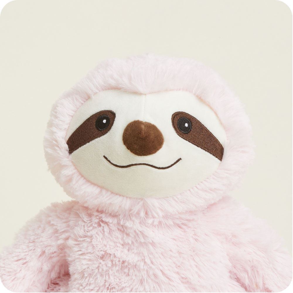 Image 104: Pink Sloth Stuffed Animal Warmies