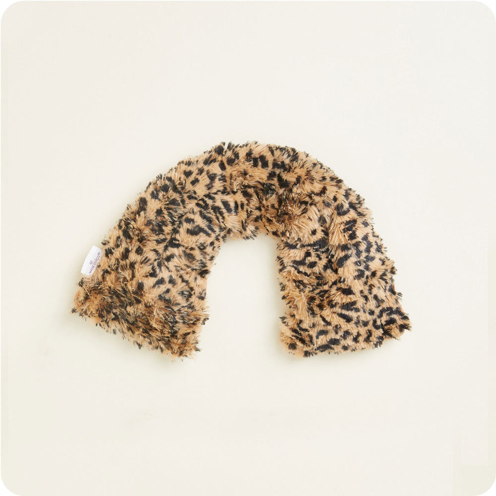 Image 88: Microwavable Leopard Neck Wrap Stuffed Animal Warmies