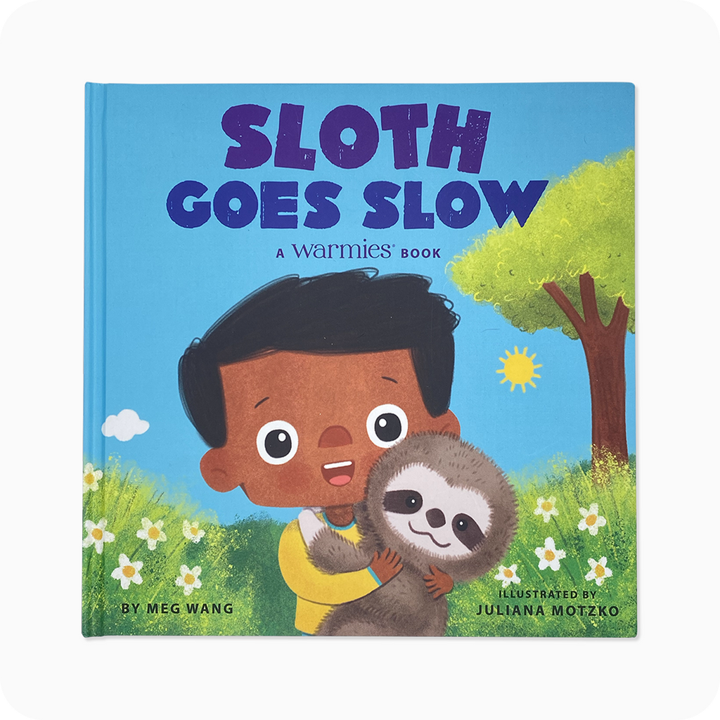 Image 91: Sloth Goes Slow Book - Warmies USA