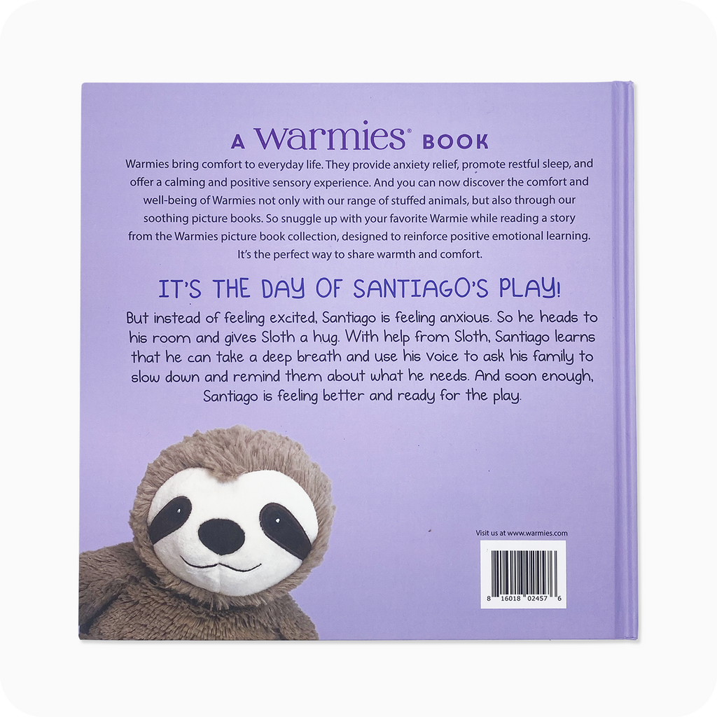 Image 97: Sloth Goes Slow Book - Warmies USA