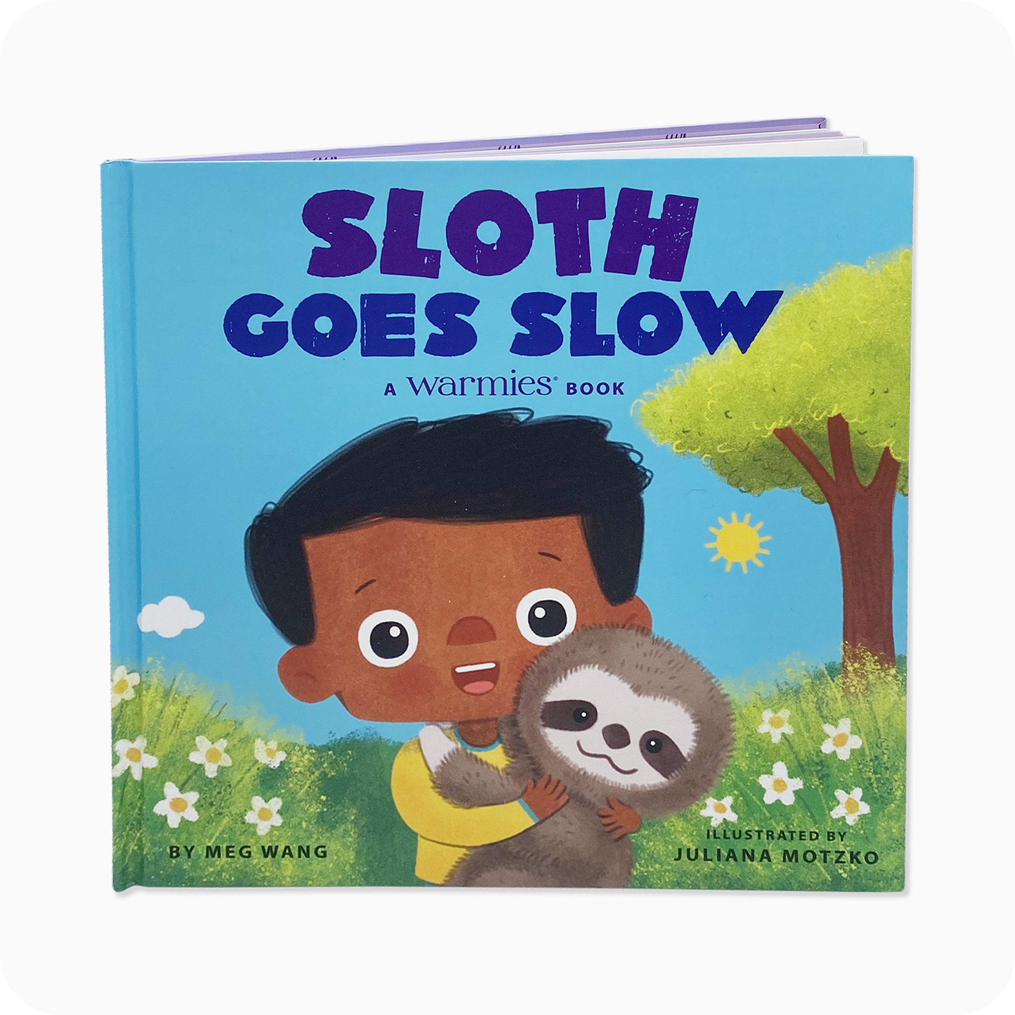 Image 98: Sloth Goes Slow Book - Warmies USA