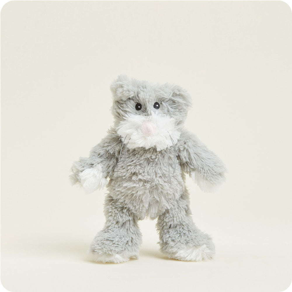 Image 99: Heated Cat Plush Warmies Junior