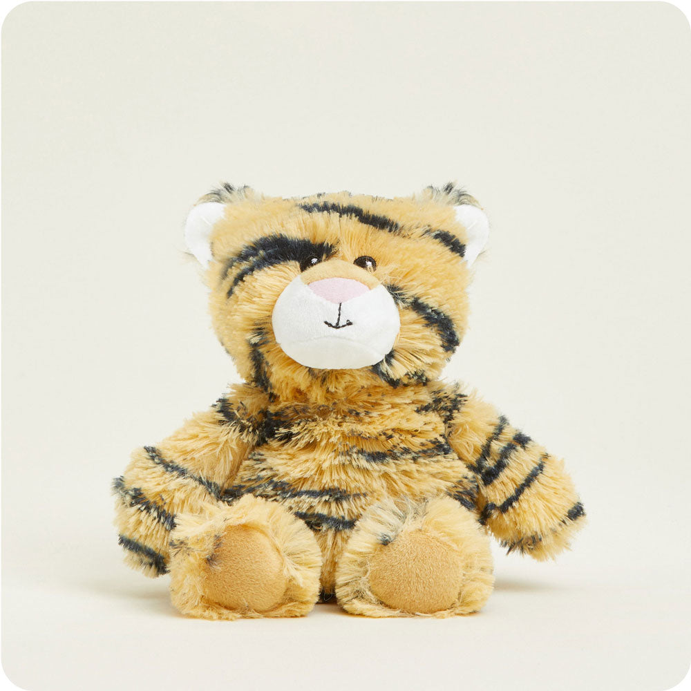 Image 96: Microwavable Tiger Stuffed Animal Warmies Junior