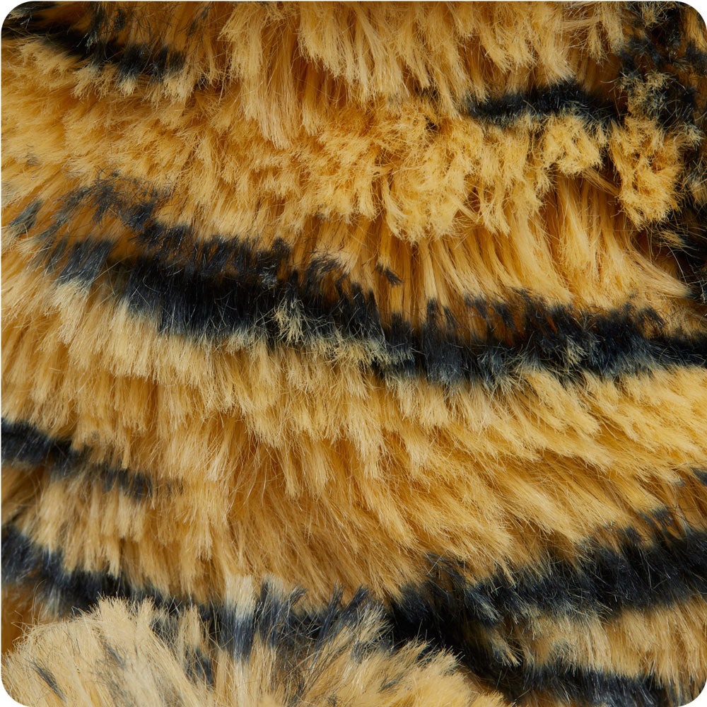Image 101: Soft Warm Weighted Tiger Plush Warmies Junior