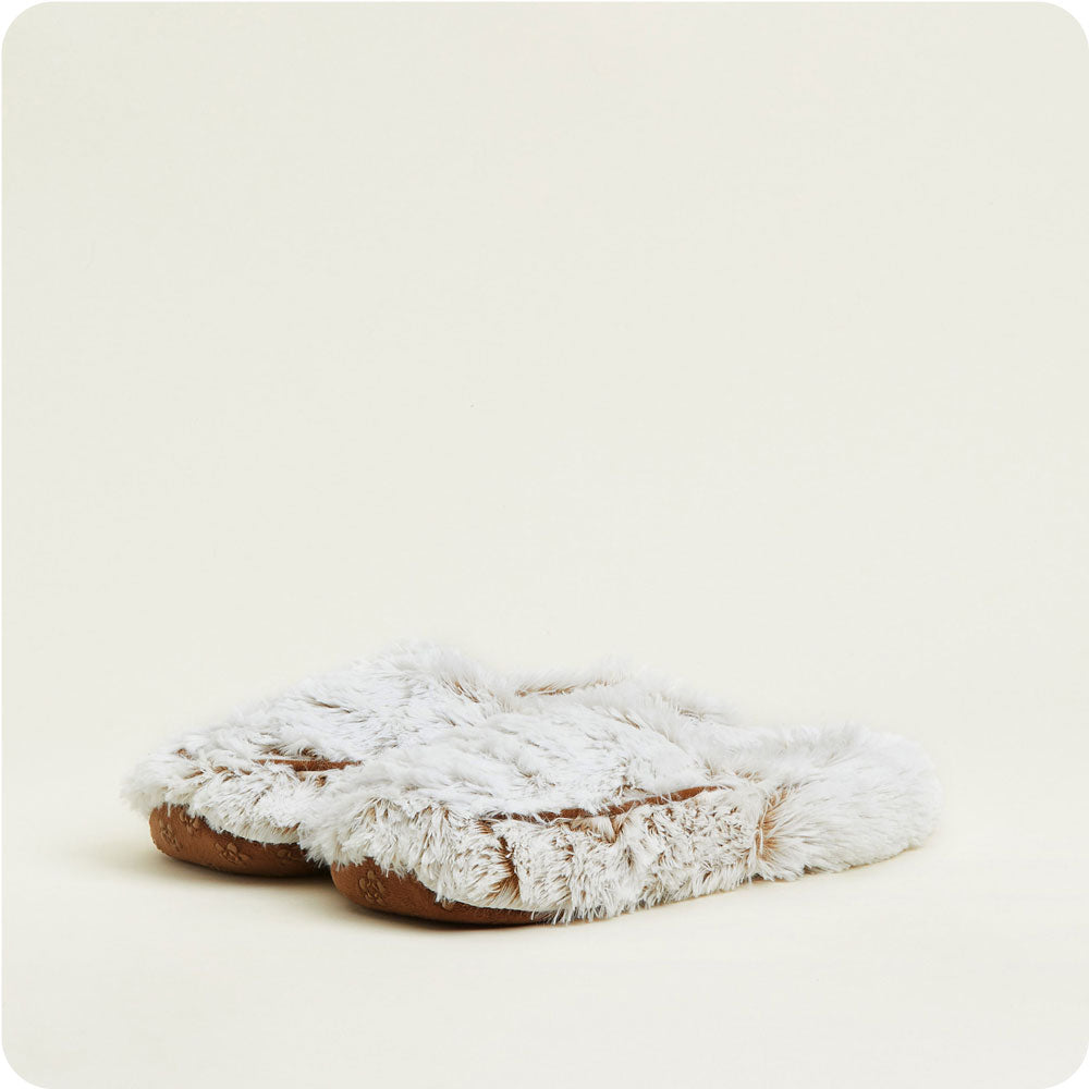 Image 94: Relax with Microwavable Brown Warmies Slippers