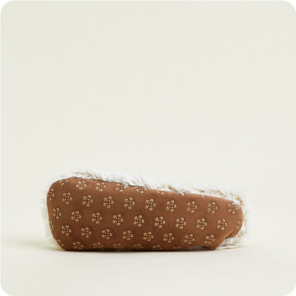 Image 96: Curl up in Style: Brown Marshmallow Warmies Slippers