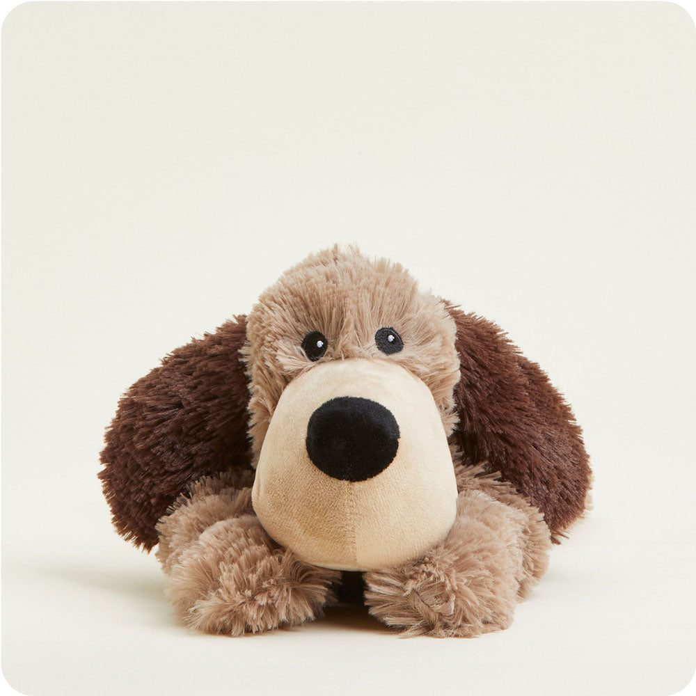 Image 99: Microwavable Brown Dog Stuffed Animal Warmies