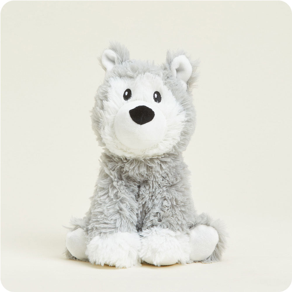 Image 102: Microwavable Husky Stuffed Animal Warmies