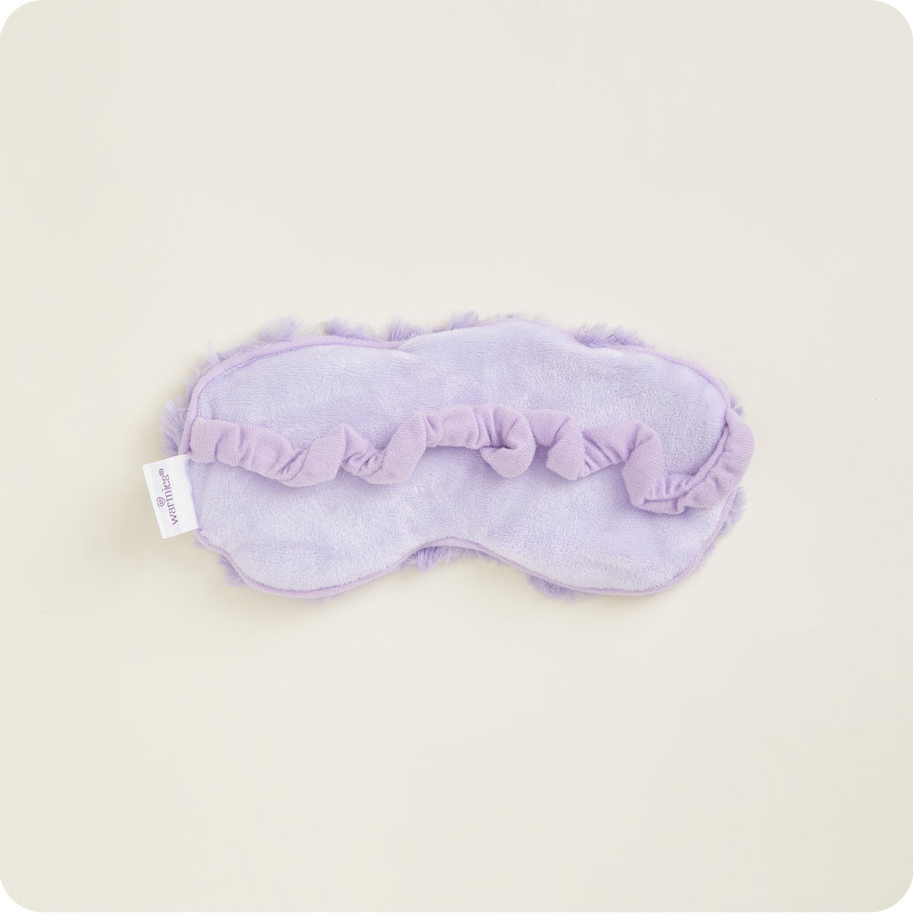 Image 89: Gentle Curly Purple Warmies Eye Mask for Relaxation