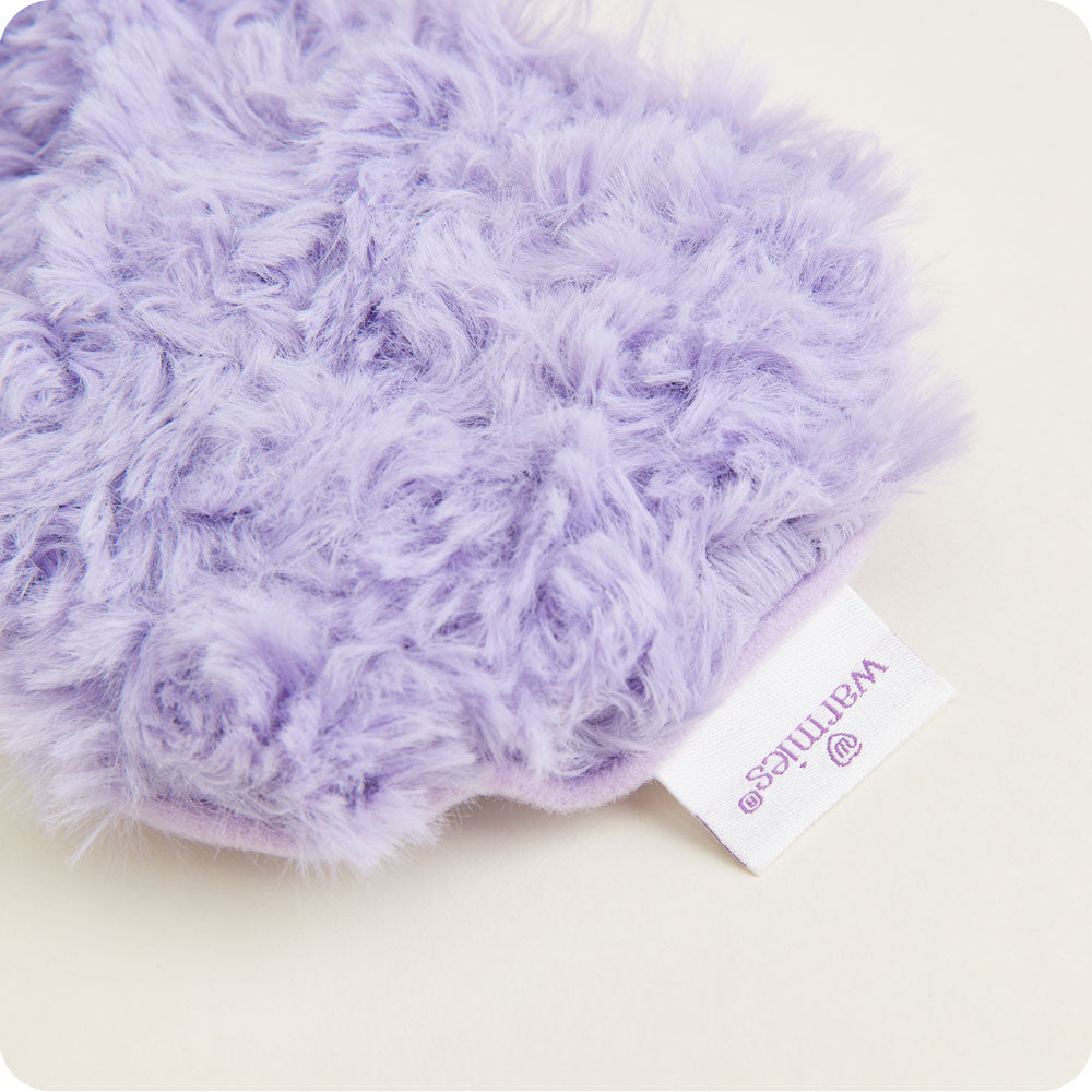 Image 91: Sensory Comfort with Curly Purple Warmies Eye Mask