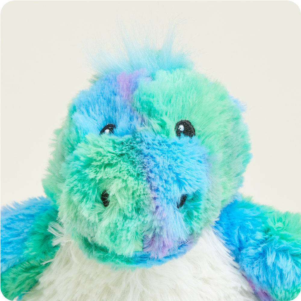Image 96: Rainbow Dinosaur Stuffed Animal Warmies Junior