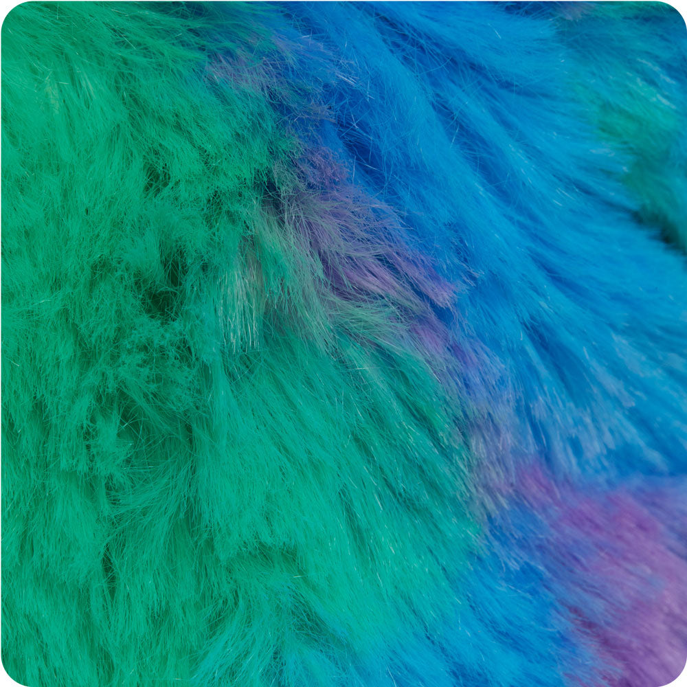 Image 100: Soft Warm Weighted Rainbow Dinosaur Plush Warmies Junior