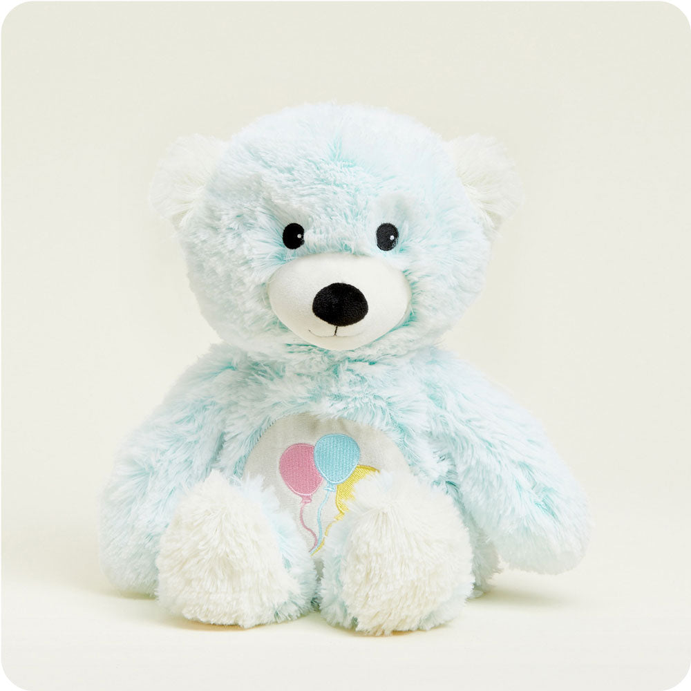 Image 100: Microwavable Celebration Bear Stuffed Animal Warmies
