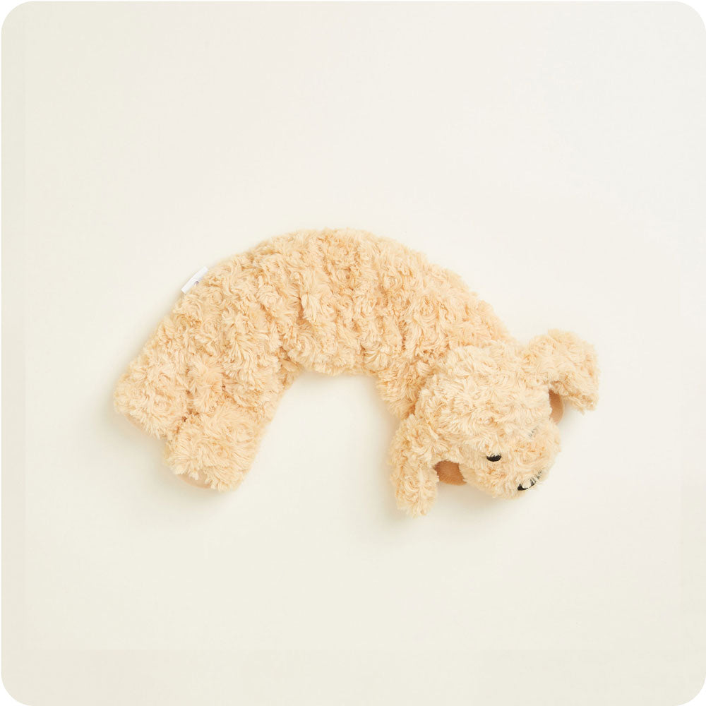 Image 91: Microwavable Golden Dog Wrap Stuffed Animal Warmies