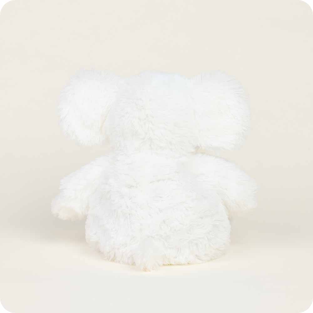 Image 99: Soft Warm Weighted White Elephant Plush Warmies