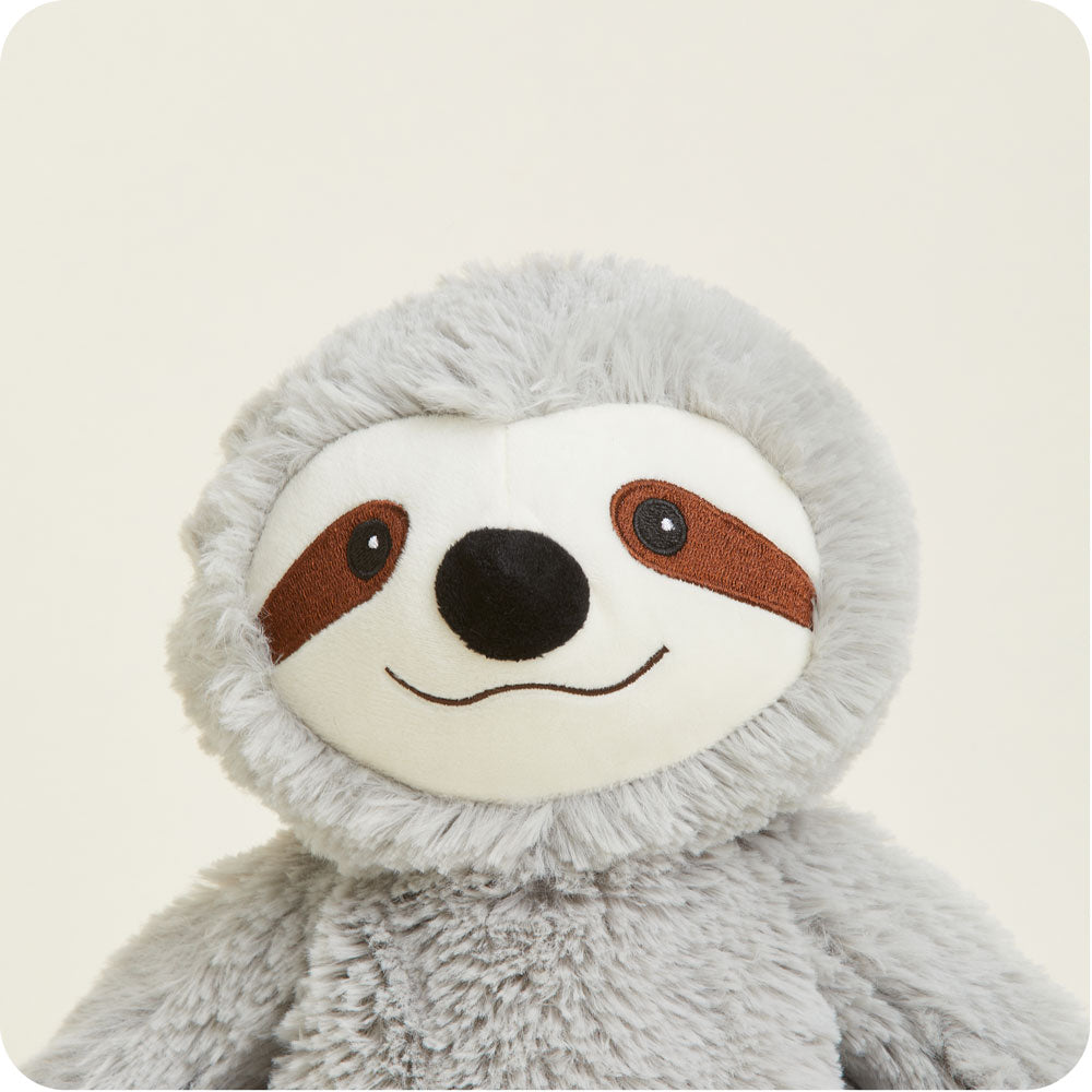 Image 101: Gray Sloth Stuffed Animal Warmies