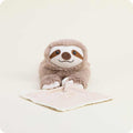 Image 92: Microwavable Sloth Infant Security Blanket Stuffed Animal Warmies