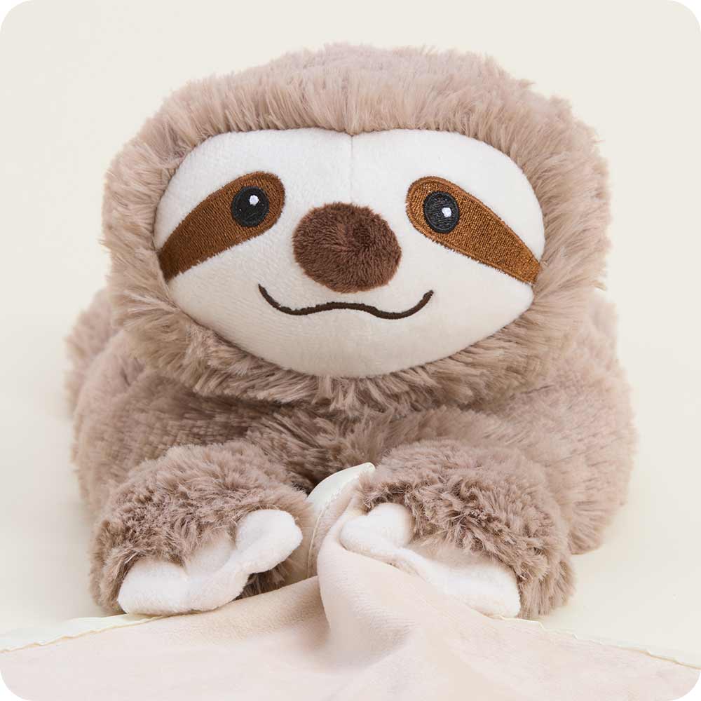 Image 94: Sloth Infant Security Blanket Stuffed Animal Warmies