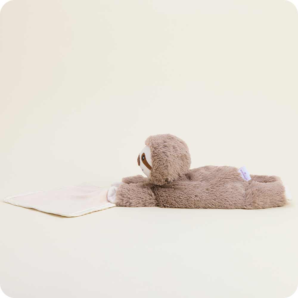 Image 96: Microwavable Sloth Infant Security Blanket Heating Pad Warmies