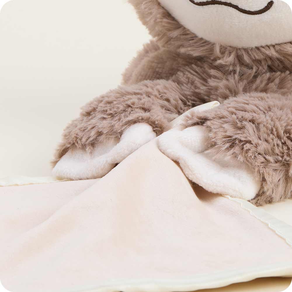 Image 98: Soft Warm Weighted Sloth Infant Security Blanket Plush Warmies