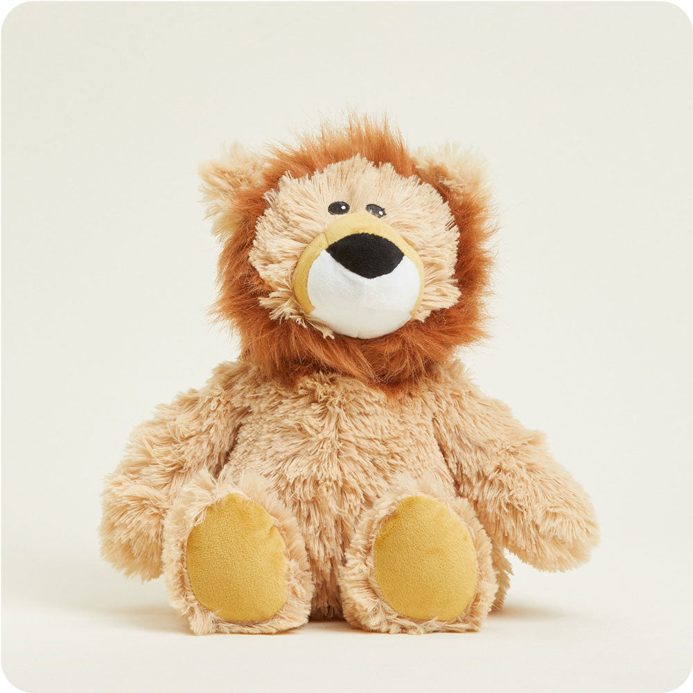 Image 100: Microwavable Lion Stuffed Animal Warmies