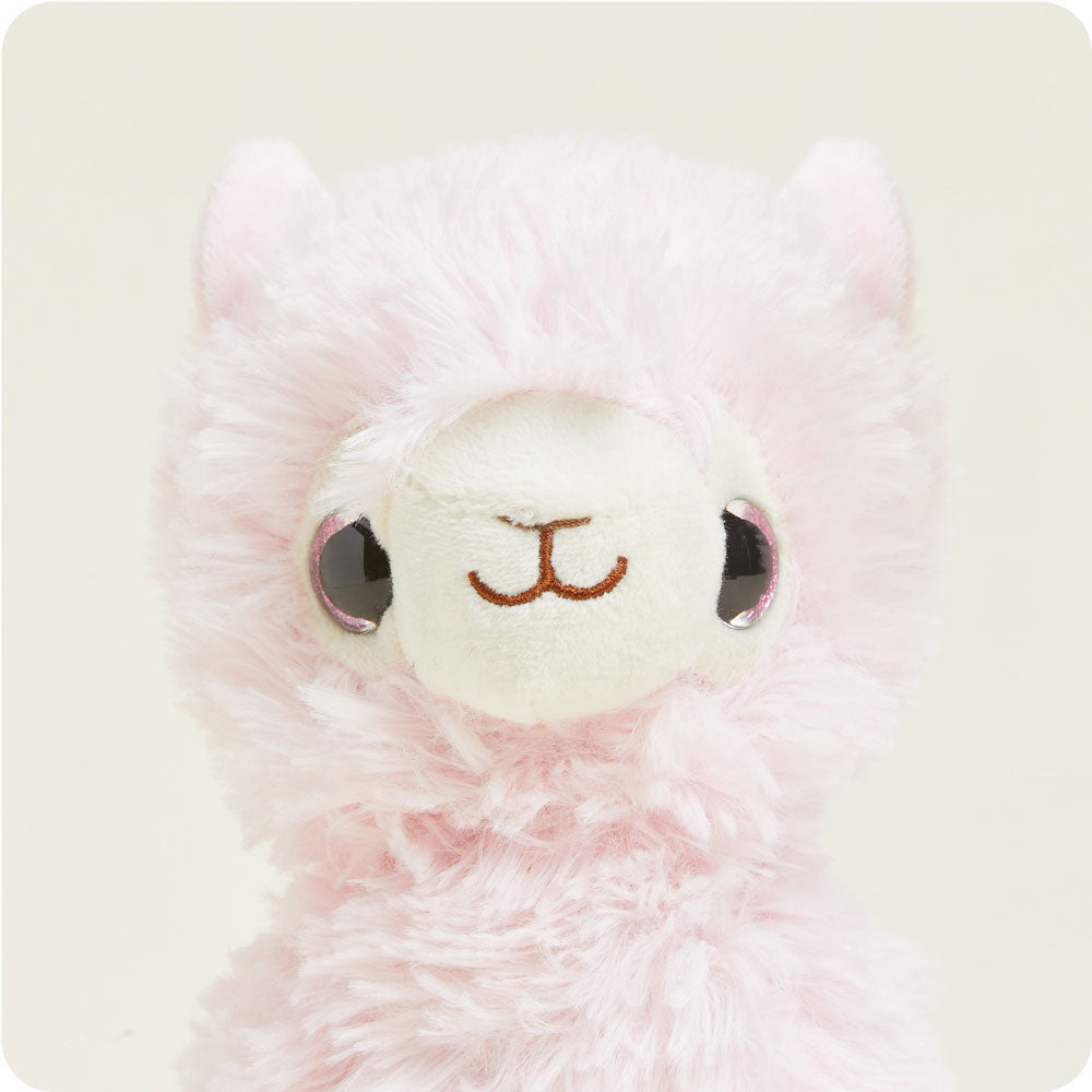 Image 95: Pink Llama Stuffed Animal Warmies Junior