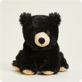 Image 98: Microwavable Black Bear Stuffed Animal Warmies