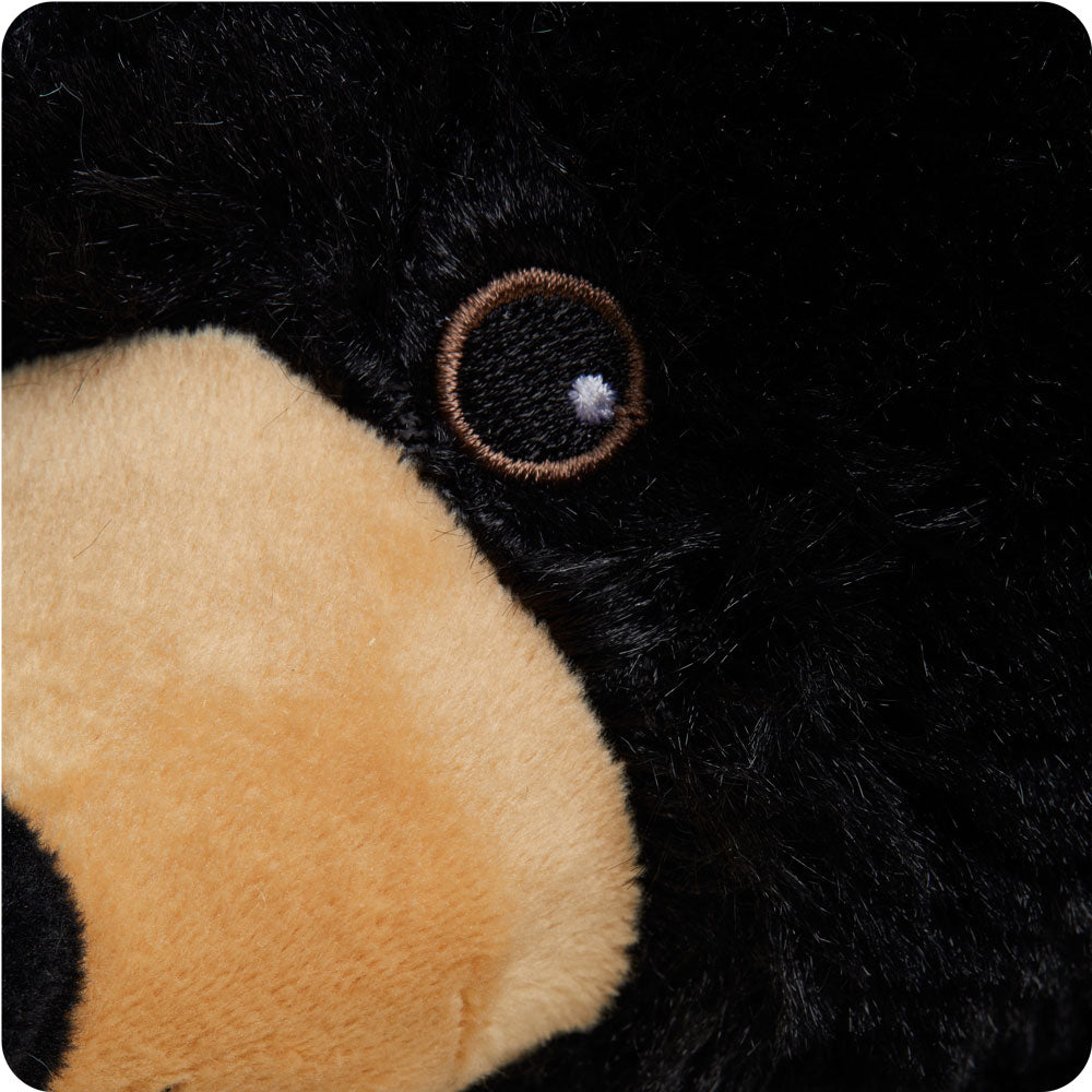 Image 104: Microwavable Black Bear Heating Pad Warmies