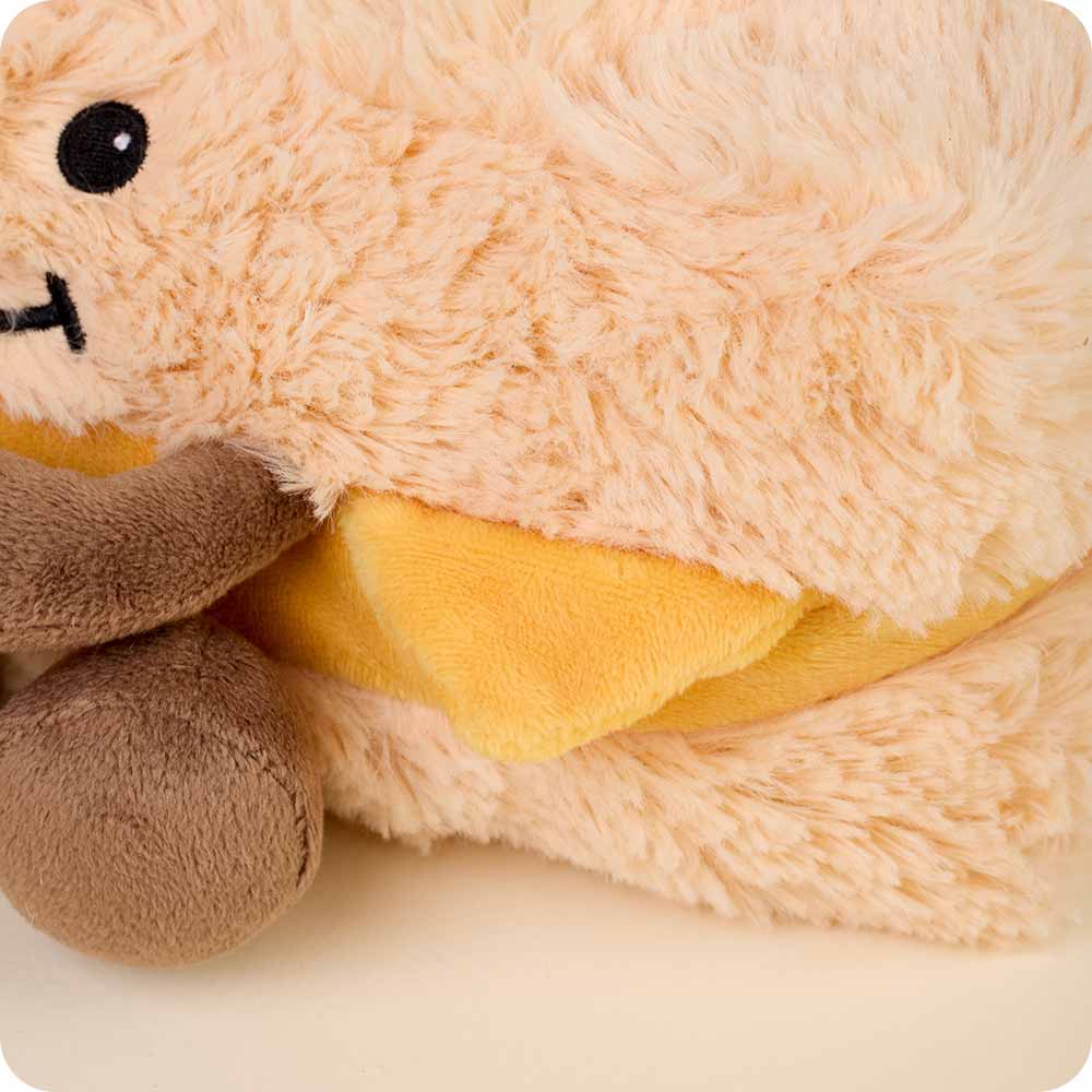 Image 111: Soft Warm Weighted Grilled Cheese Plush Warmies