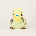 Image 100: Microwavable Green Parakeet Stuffed Animal Warmies