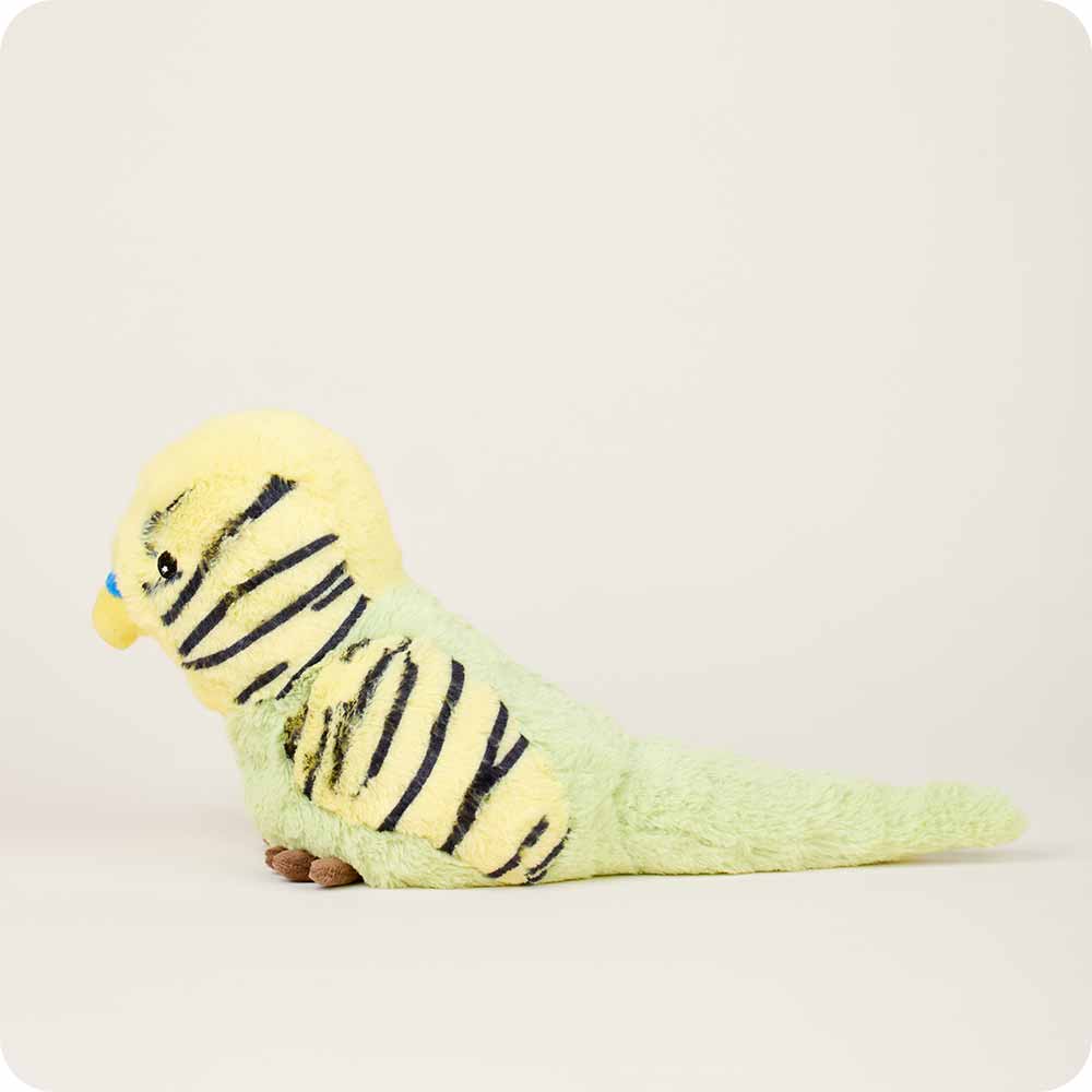 Image 103: Green Parakeet Stuffed Animal Warmies