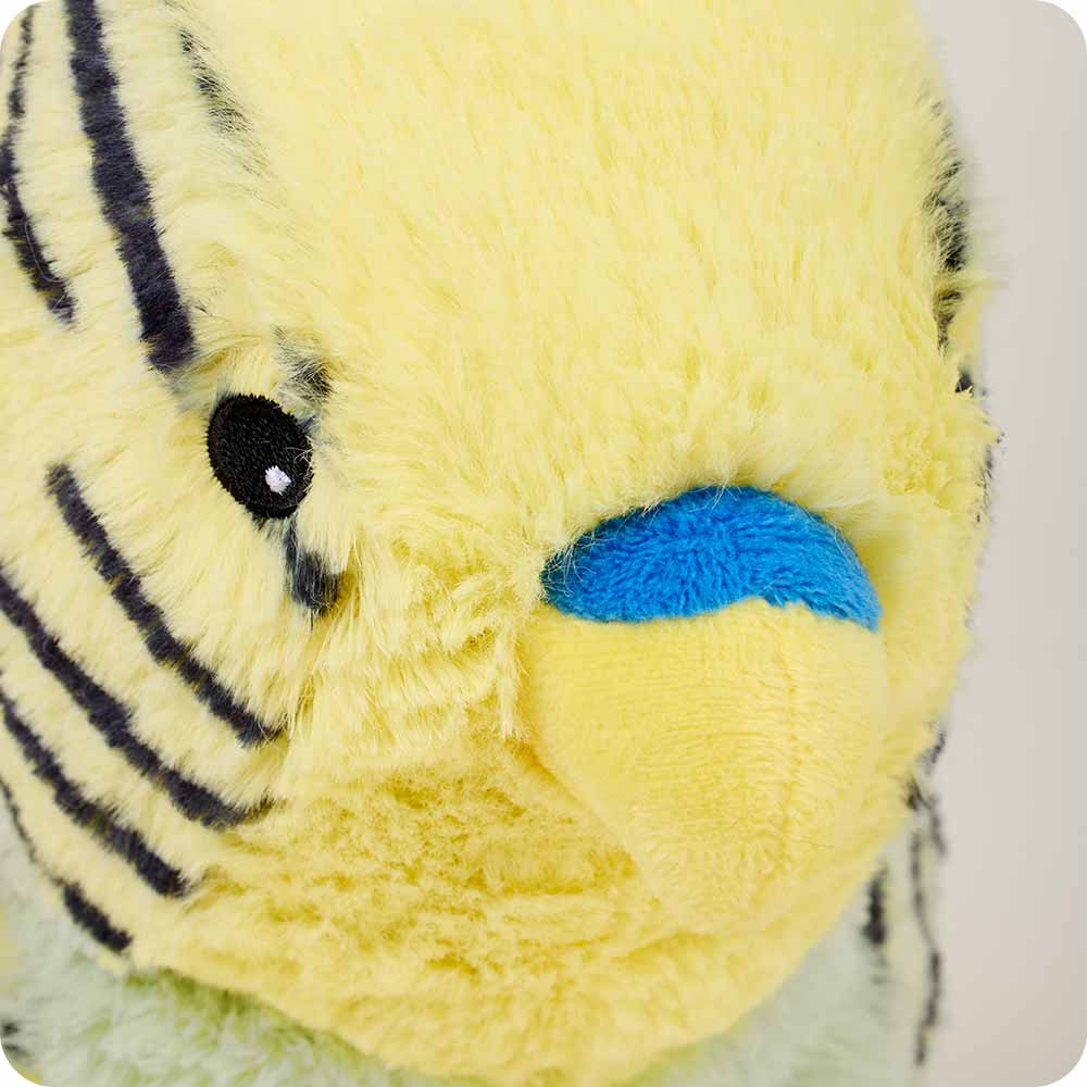Image 107: Microwavable Green Parakeet Heating Pad Warmies