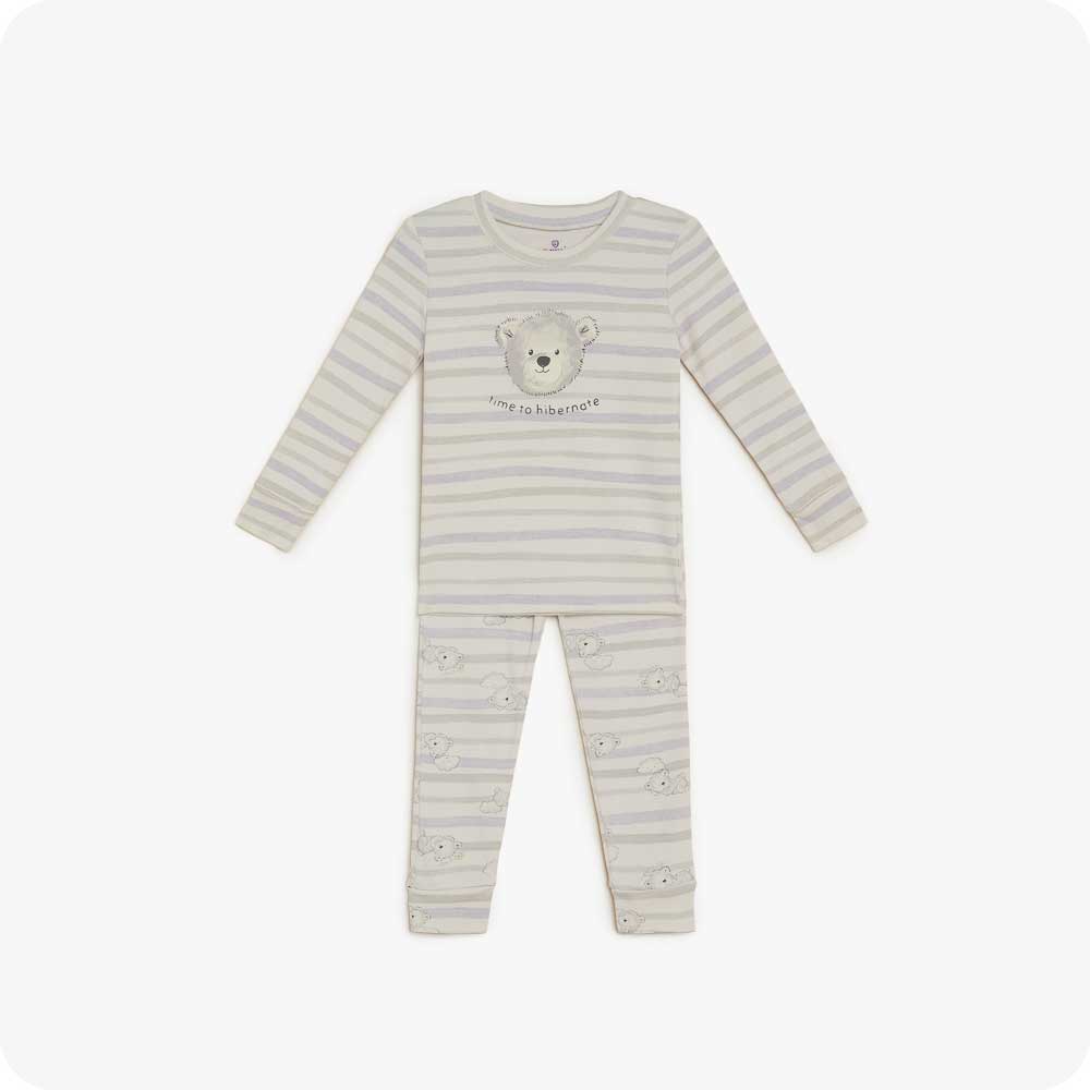 Image 86: Marshmallow Bear Kids Pajamas Soft - Warmies USA