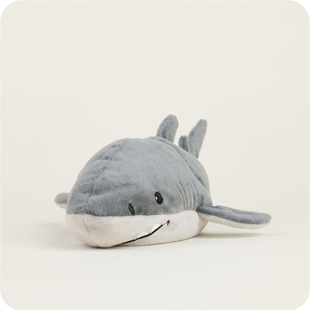 Image 93: Microwavable Shark Stuffed Animal Warmies Junior