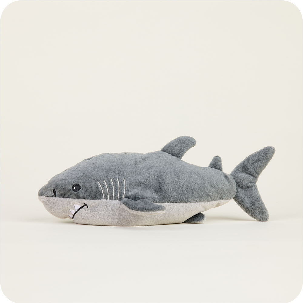 Image 96: Microwavable Shark Heating Pad Warmies Junior
