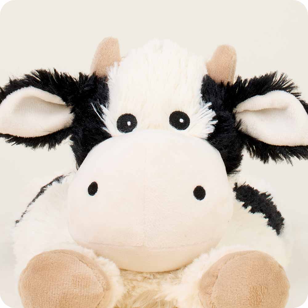 Image 78: Laying Down Cow Stuffed Animal Warmies